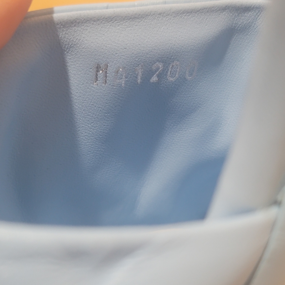 Louis Vuitton Blue Revival 2in Heel Monogram Leather Mule Sandal - Picture 14 of 14